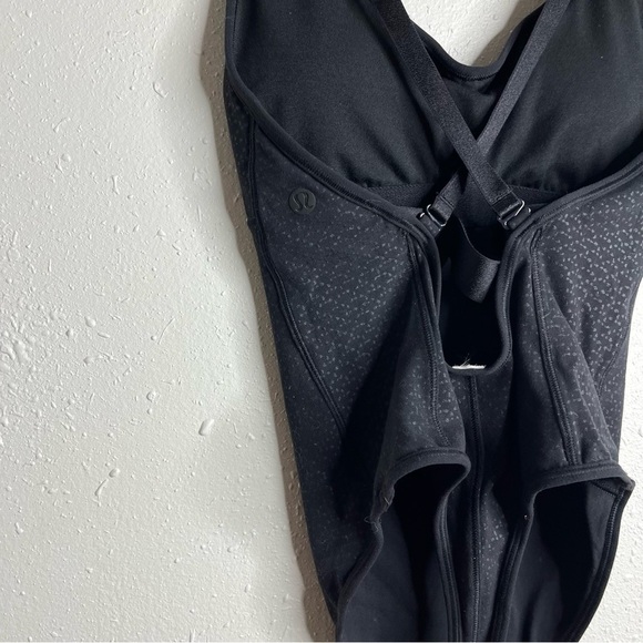 Lululemon The Easy Bodysuit Black Thong 2 - Picture 6 of 9